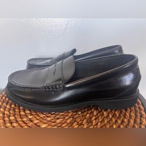 RockPort Odi Prene by Adidas Classic Black Loafers